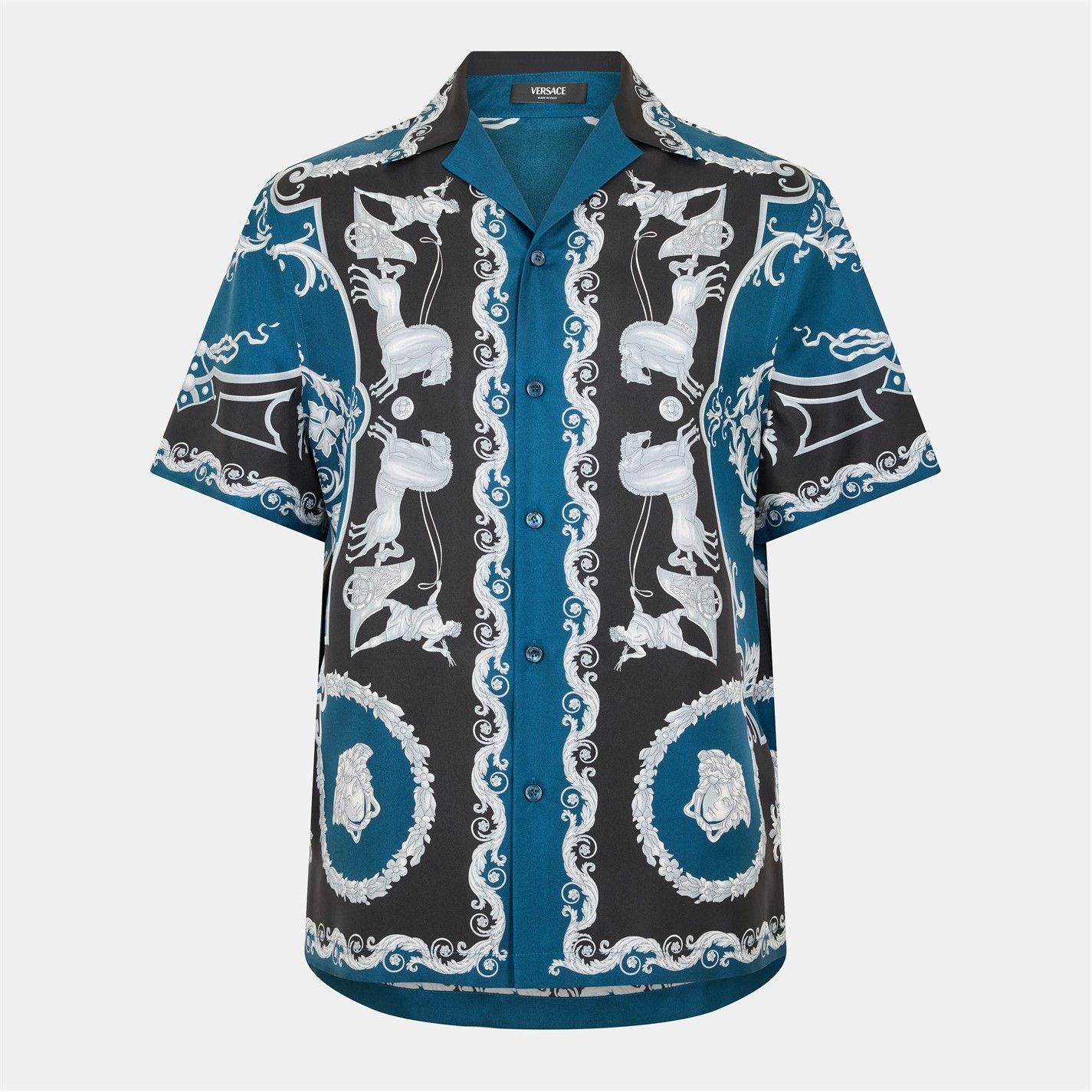 Versace o1g2r1mq0526 Short Sleeve Short Patterned Shirt Multicolor Size US S / EU 44-46 / 1 - 1 Thumbnail