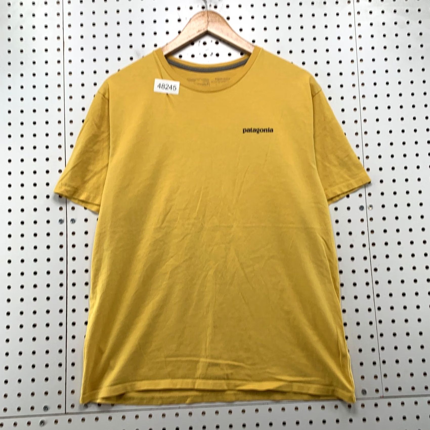 Patagonia Patagonia T Shirt Mens M Yellow Organic Cotton Short Sleeve Outdoor Size US M / EU 48-50 / 2 - 2 Thumbnail
