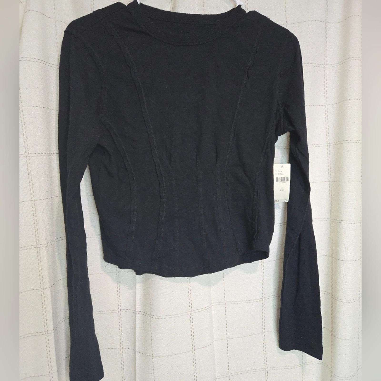 Designer Pilcro Seamed Top Size XXS / US 00 / IT 34 - 2 Thumbnail