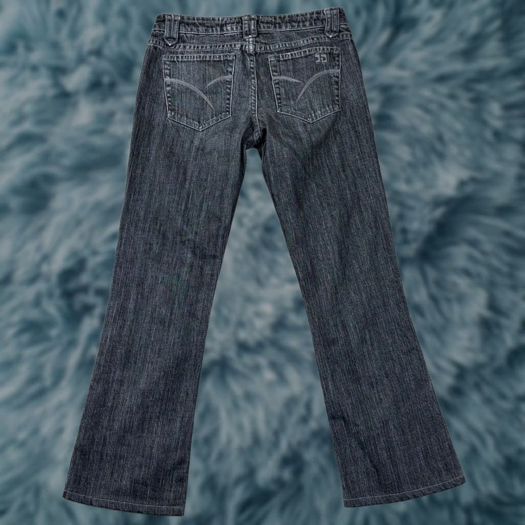 Vintage Joe's Jeans Womens Jeans Bootcut 29 Dark Wash Low Rise Charcoal Grey 5-Pocket Denim Cotton Blend Spandex USA Mens? Size 29" - 1 Thumbnail
