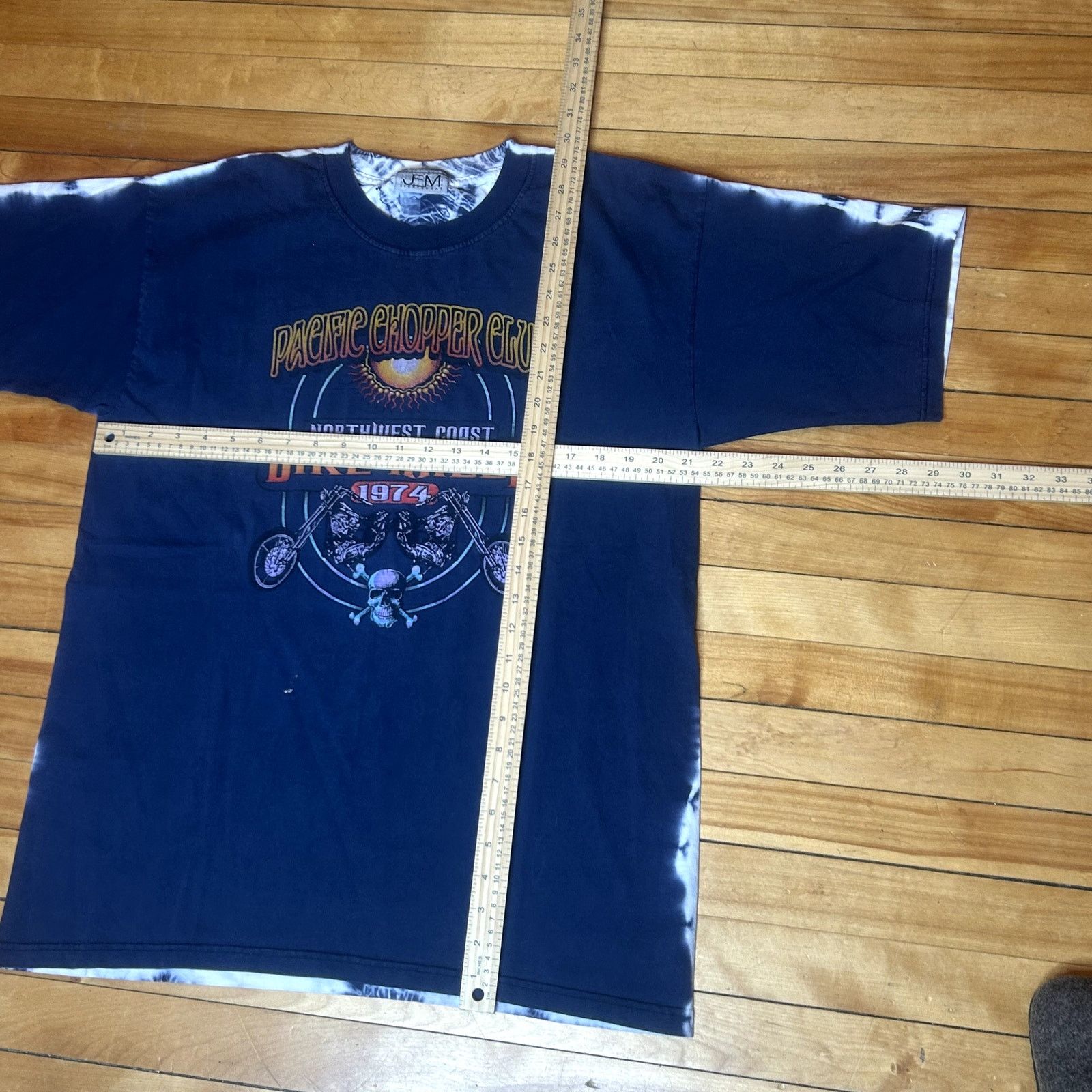 Vintage Y2K Pacific Chopper Club T-Shirt XL Size US XL / EU 56 / 4 - 4 Thumbnail