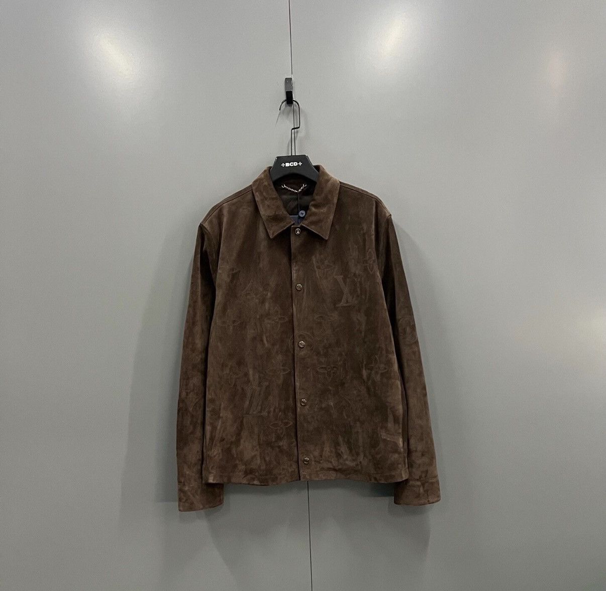 Louis Vuitton Louis Vuitton Dark Brown Suede Jacket J41 Size US M / EU 48-50 / 2 - 1 Thumbnail