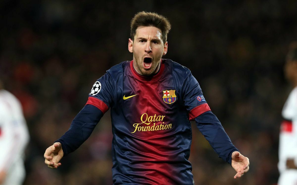 Nike Barcelona Messi 2012-2013 Home Soccer Jersey Football Shirt Size US L / EU 52-54 / 3 - 2 Thumbnail