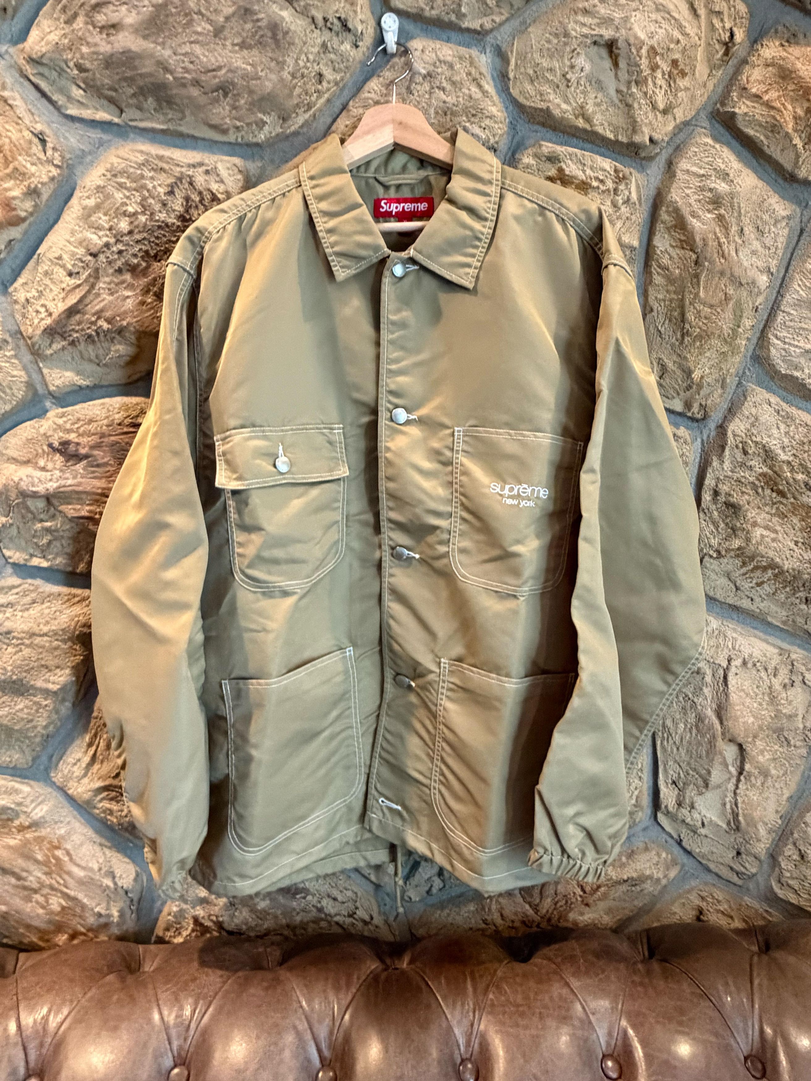Supreme Nylon Chore Coat Size US XL / EU 56 / 4 - 1 Thumbnail