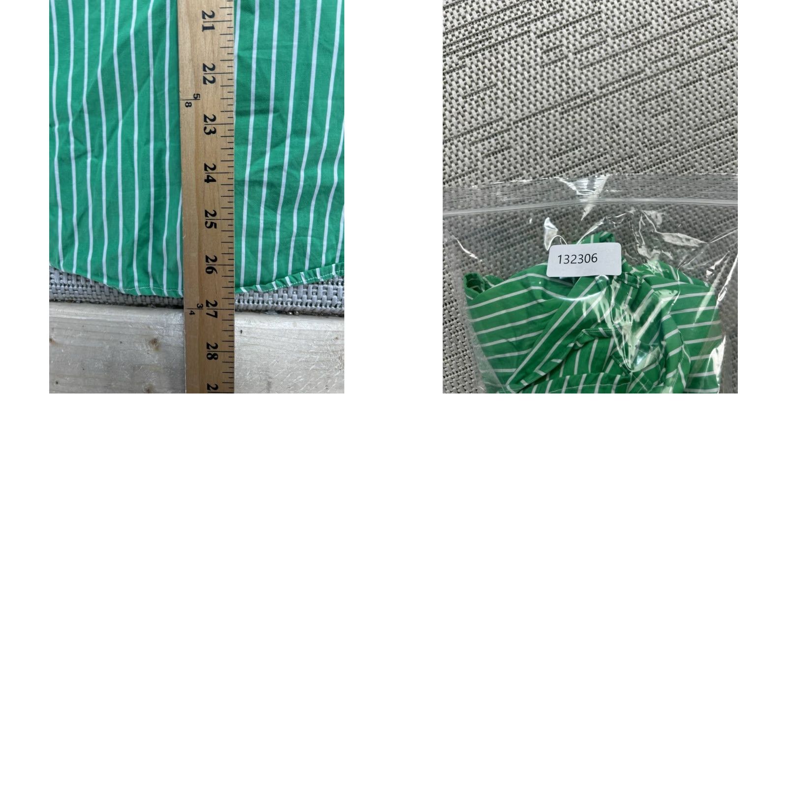 Frank & Eileen Frank & Eileen Shirt Womens XS Green White Cotton Blouse Size XXS / US 00 / IT 34 - 8 Thumbnail