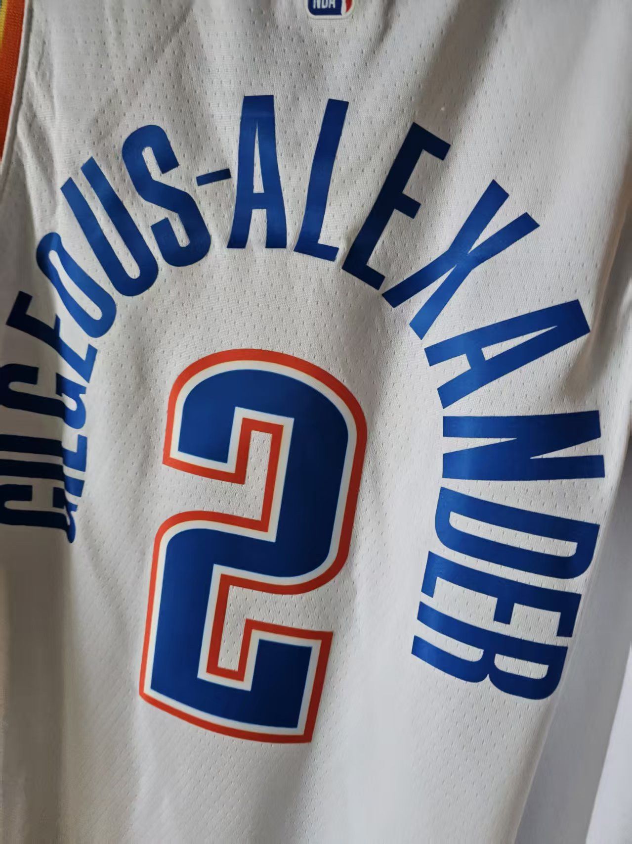 NBA Thunder #2 Shai Gilgeous-Alexander Jersey Size US M / EU 48-50 / 2 - 3 Thumbnail