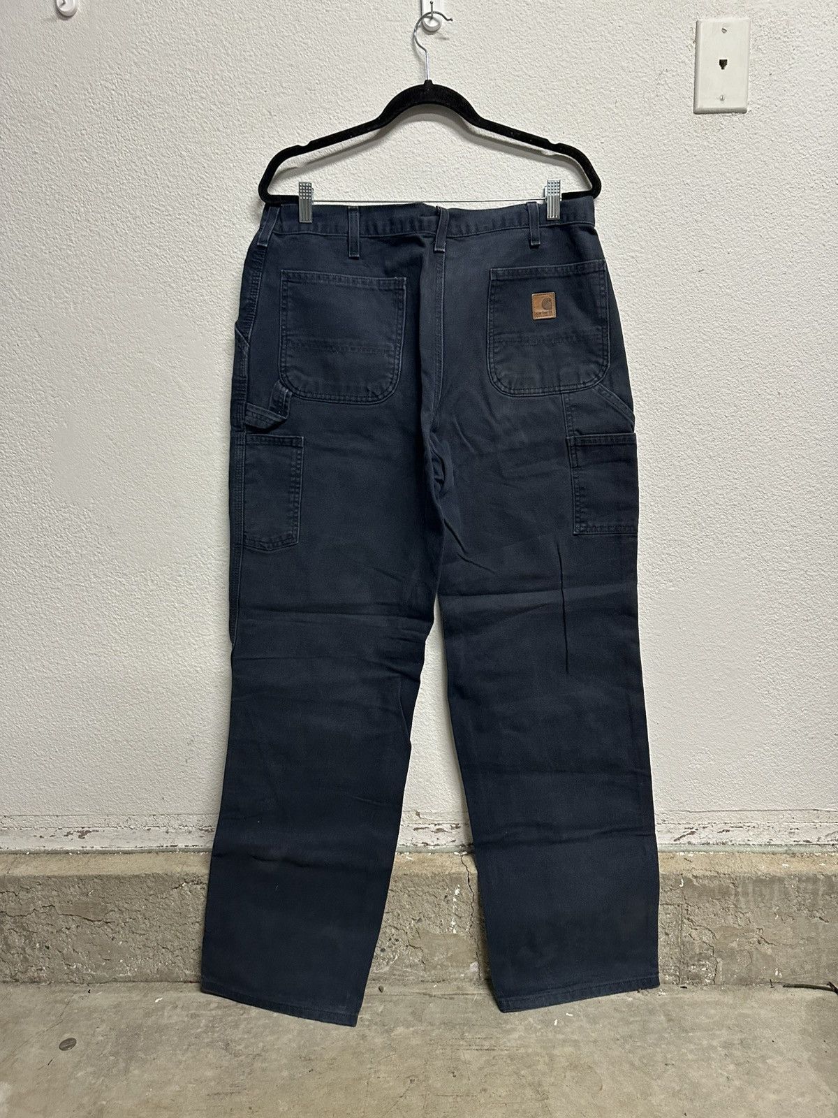 Carhartt Vintage Carhartt Navy pants 36 x 34 Size US 36 / EU 52 - 1 Thumbnail