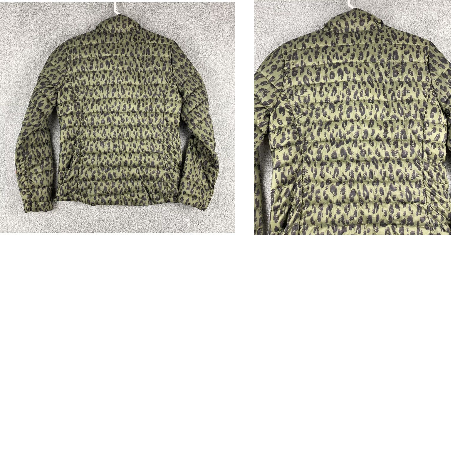 Old Navy VINTAGE Old Navy Puffer Jacket Women’s S Green Camouflage Tiger Lightweight 32-24 Size S / US 4 / IT 40 - 8 Thumbnail