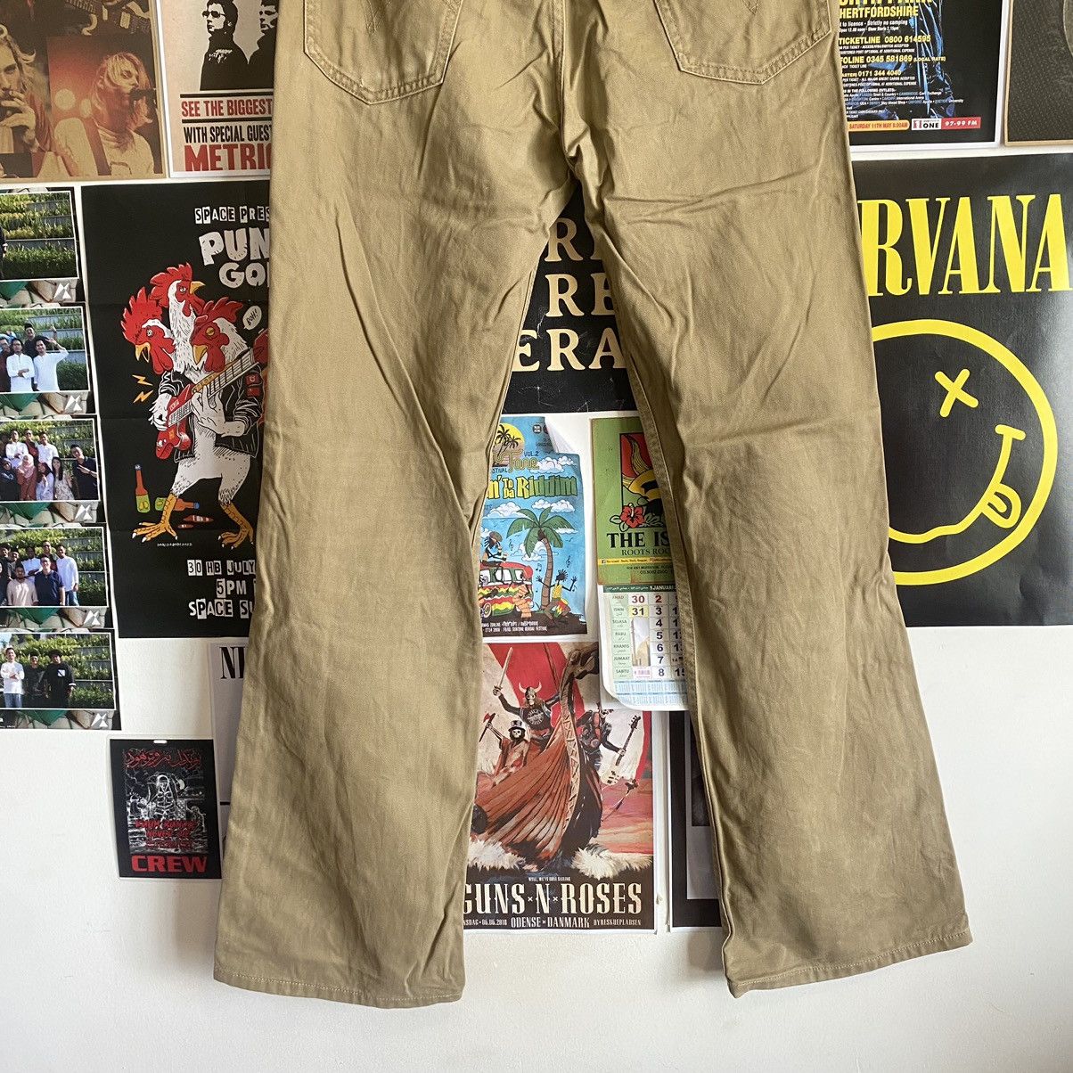 Levi's Vintage Levi’s 517 Y2k Flare Chino Pants Size US 34 / EU 50 - 12 Thumbnail