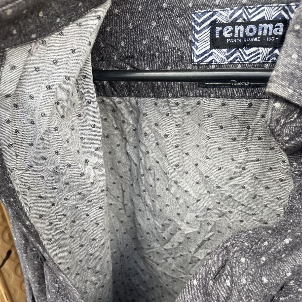 Renoma Vintage Renoma Paris Homme Flannel Shirt Size US S / EU 44-46 / 1 - 4 Thumbnail