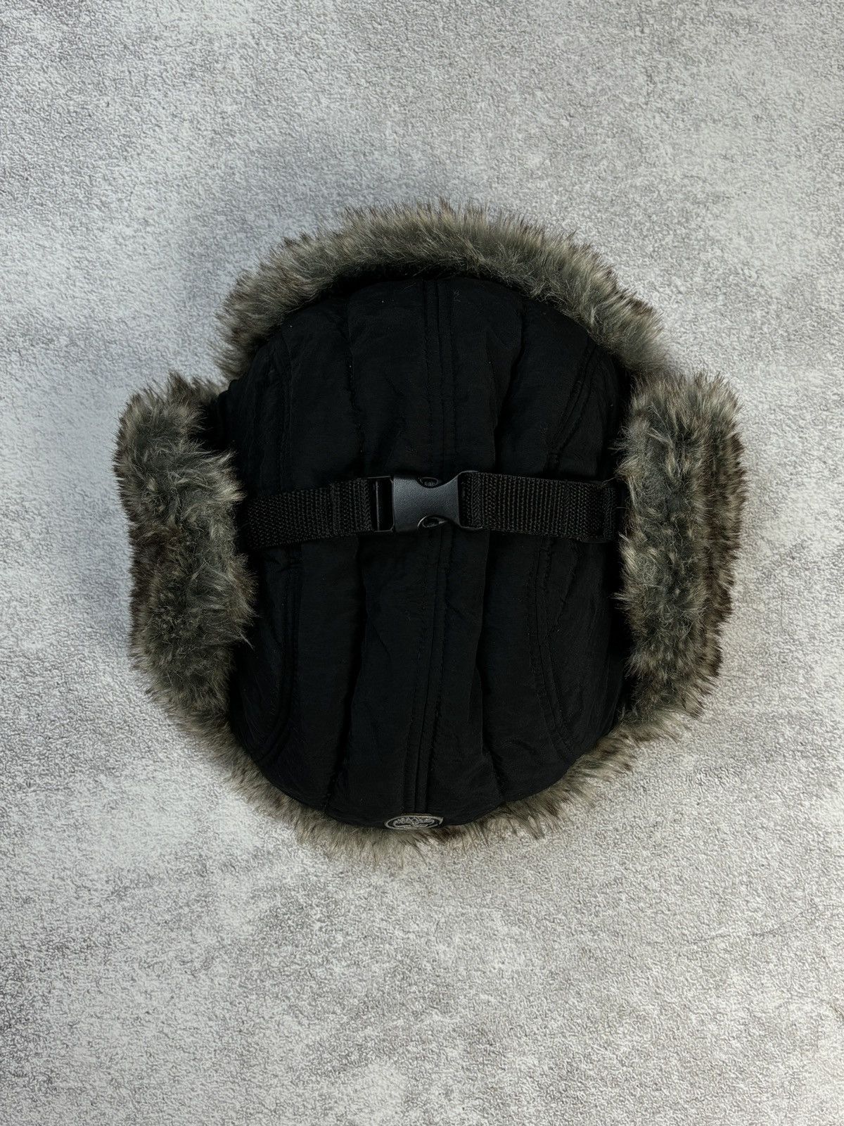 Timberland × Vintage Timberland Ear Flap Ushanka Fur Hat Size 40 - 4 Thumbnail