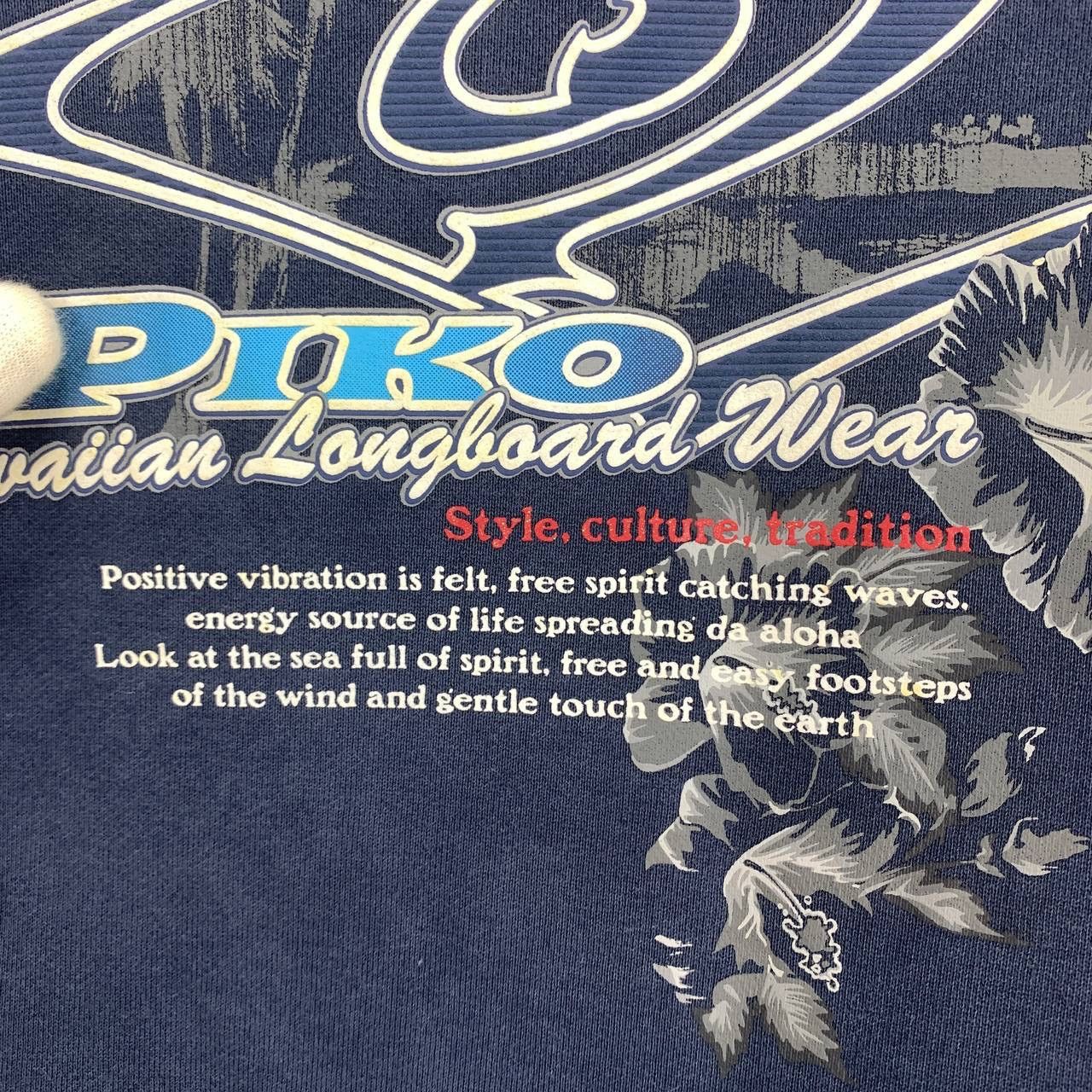 Other PIKO HAWAIIAN LONGBOARD Thrashed Sweatshirt #2140/18 Size US M / EU 48-50 / 2 - 3 Thumbnail