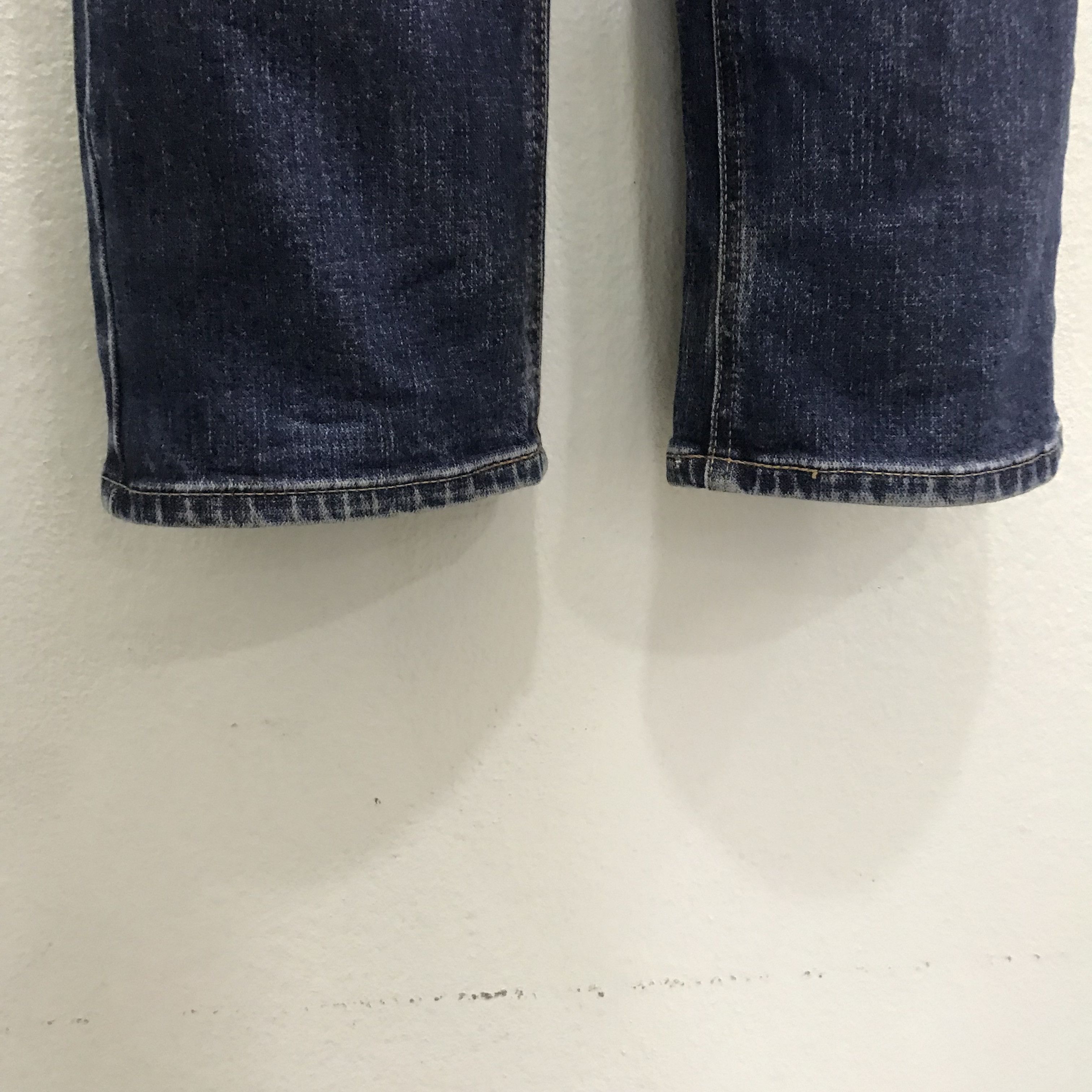 Wrangler Vintage Retro Wrangler Distressed Faded Blue Jeans Size US 30 / EU 46 - 7 Thumbnail