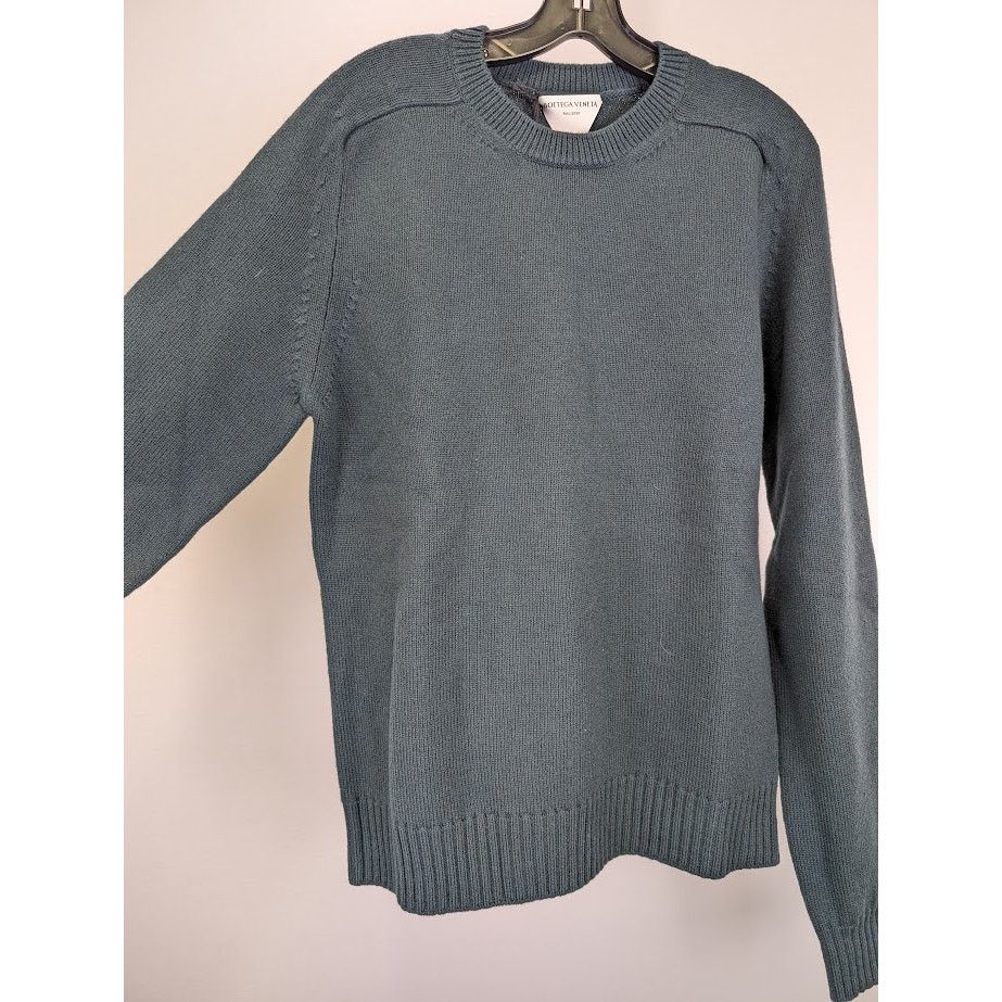 Bottega Veneta o1rshd1 Medium Weight Wool Cosy Knit Sweater in Camping Size US L / EU 52-54 / 3 - 7 Thumbnail