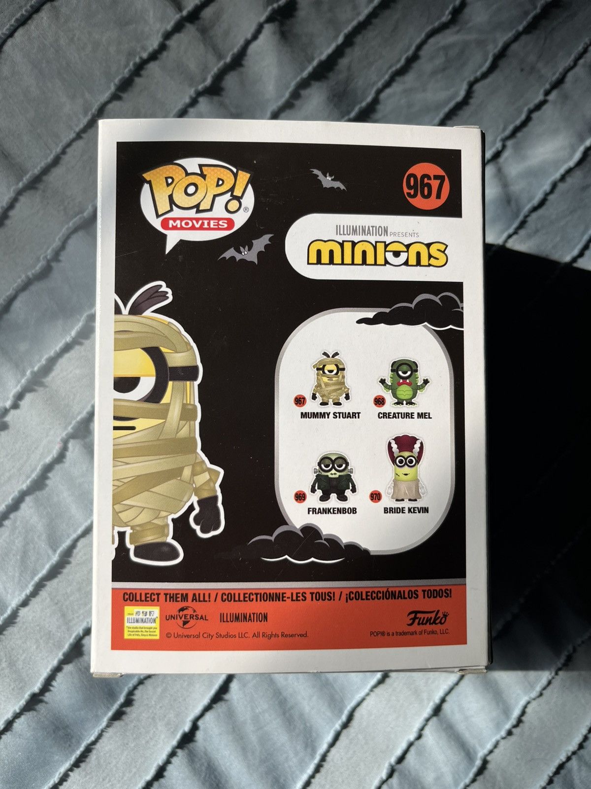 Other Minions Mummy Stuart Funko Pop 967 Size ONE SIZE - 2 Thumbnail
