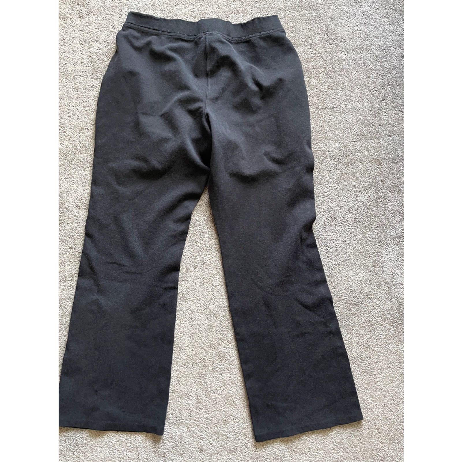Talbots Talbots Black Slim Skinny Pants S Mid Rise Pull On Ankle Zipper Ponte Houndstooth Women Talbots Slim Pants Size 28" / US 6 / IT 42 - 3 Thumbnail