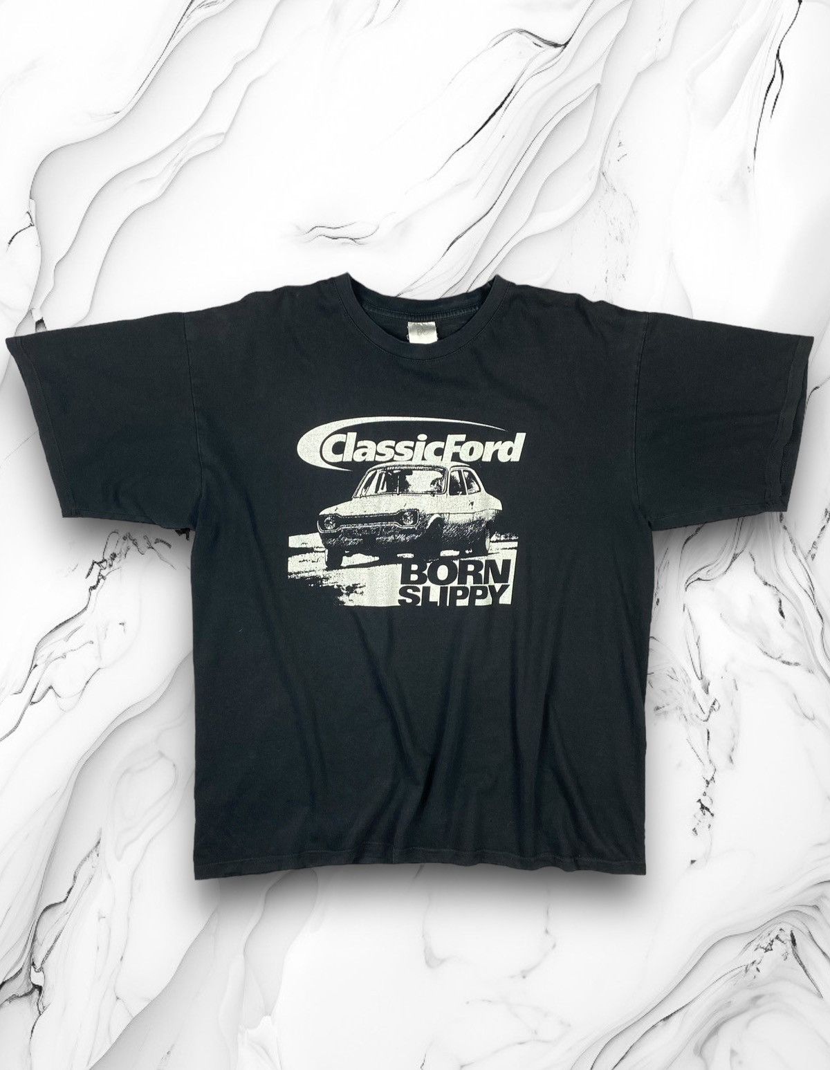Ford Vintage 90's Ford Classic Car Racing Tee T-Shirt Size US L / EU 52-54 / 3 - 1 Thumbnail