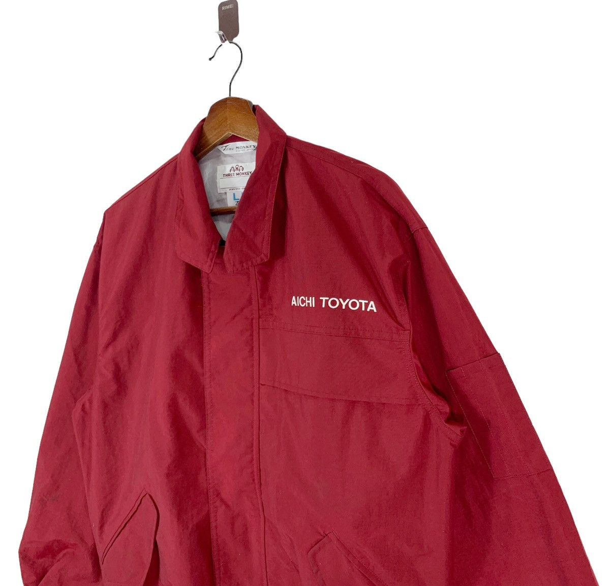 Vintage Vintage Aichi Toyota Service Racing Motorsport Light Zipper Size US L / EU 52-54 / 3 - 6 Thumbnail