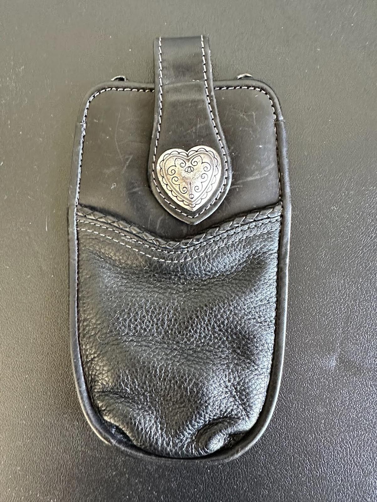 Brighton Vintage Brighton Black Leather Case Size ONE SIZE - 1 Thumbnail