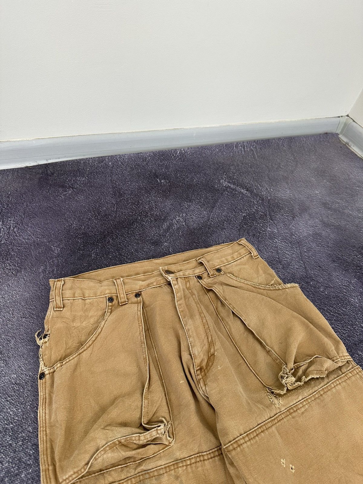 Dickies Vintage Dickies Double Knee Carpenter USA Baggy Work Pants Size US 30 / EU 46 - 14 Thumbnail