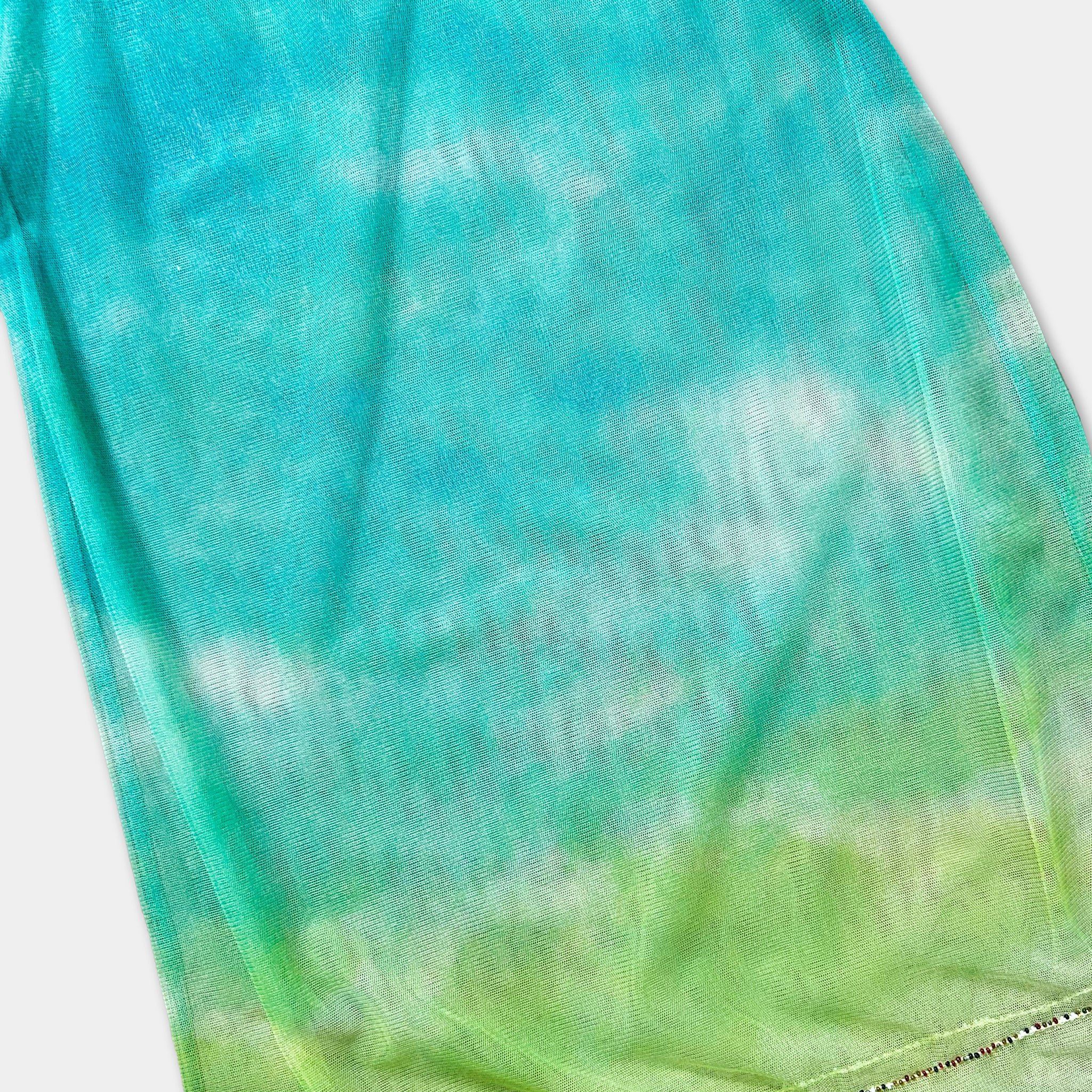 Roberto Cavalli Cavalli Jeans See-Through Gradient Dress Size M / US 6-8 / IT 42-44 - 2 Thumbnail