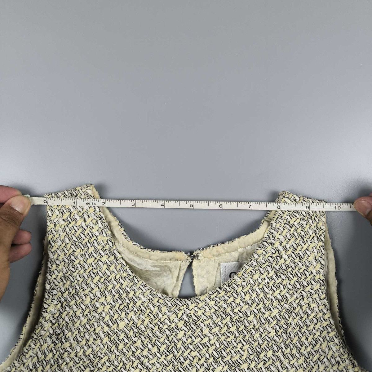 Chanel Vintage Chanel Tweed Mini Dress Size XS / US 0-2 / IT 36-38 - 13 Thumbnail