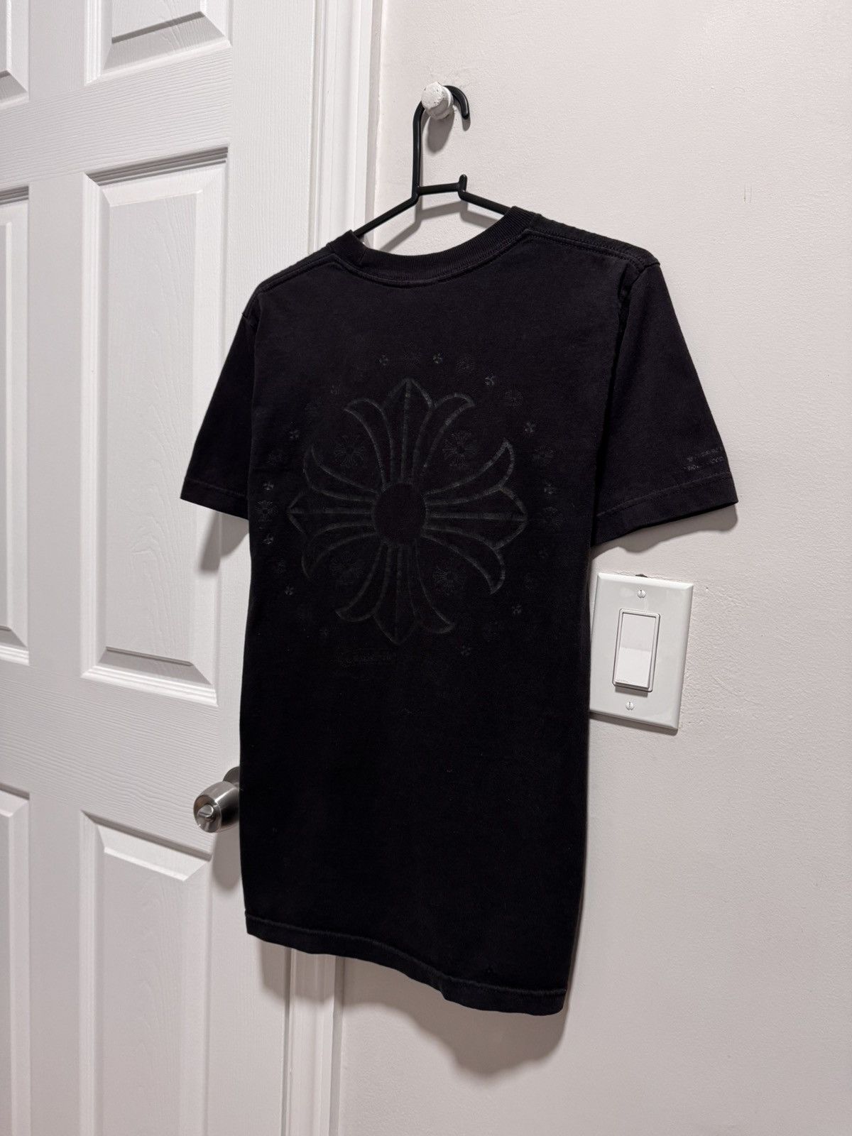 Chrome Hearts Chrome Hearts Hollywood Black Pocket Tee Size US S / EU 44-46 / 1 - 2 Thumbnail
