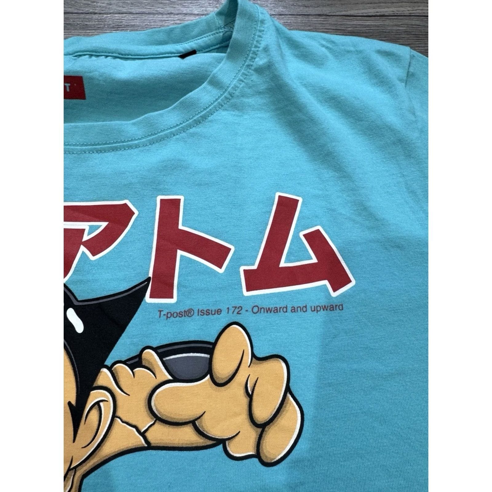 Vintage VINTAGE? Astro Boy Onward And Upward Blue T-shirt Men’s 2XL Limited Edition Shirt Mens XXL Blue Astro Boy T-Post #172 Size US XXL / EU 58 / 5 - 7 Thumbnail