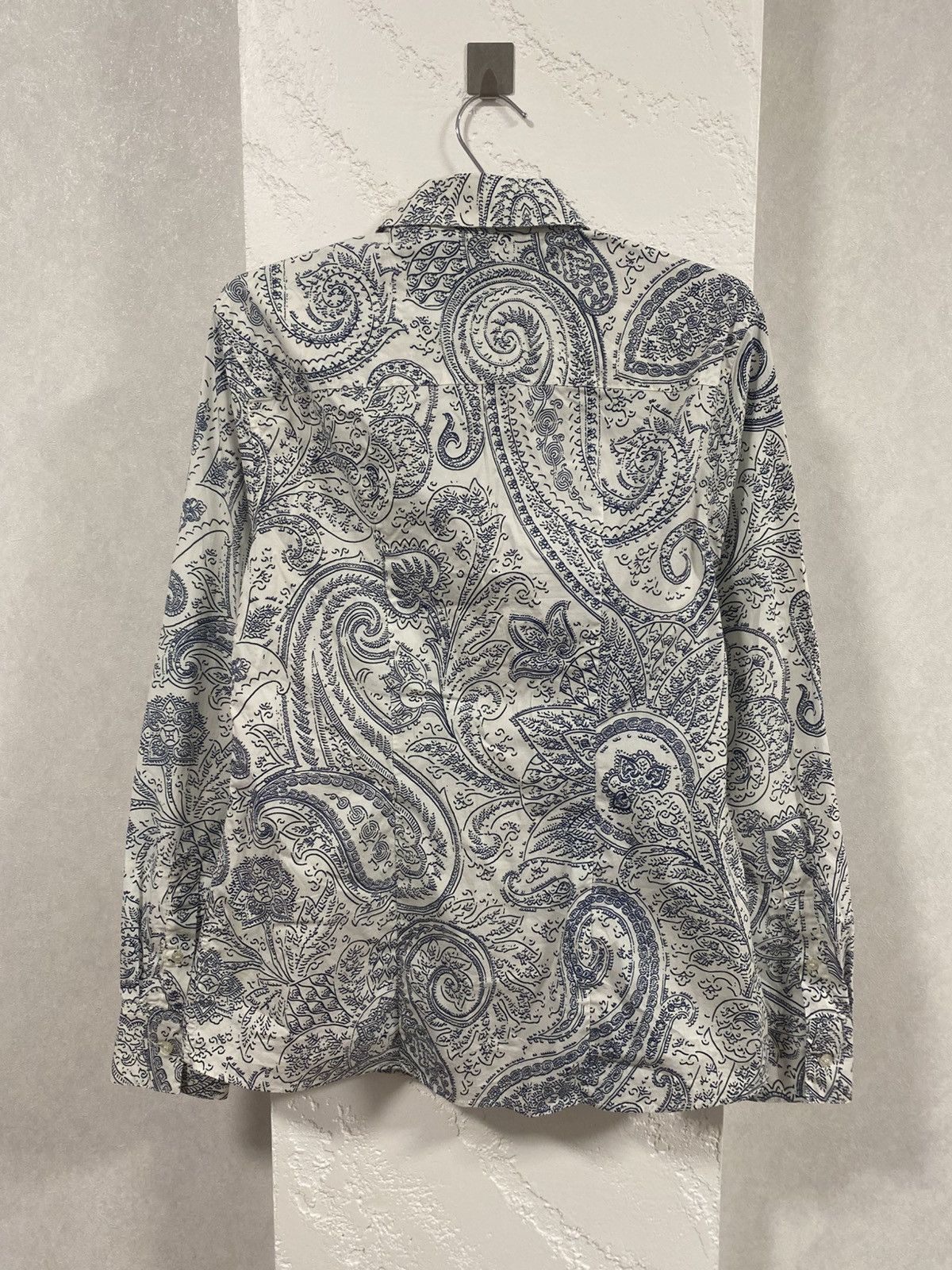 Etro Etro Lily White Button Down Shirt Cotton Reg $590 Sz 44 Size M / US 6-8 / IT 42-44 - 10 Thumbnail