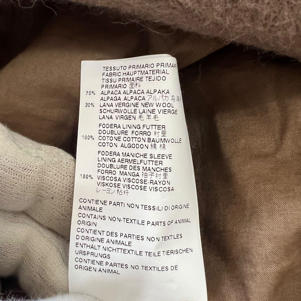 Maison Margiela MAISON MARGIELA ④ Alpaca Double-Breasted Wool Coat Size XS / US 0-2 / IT 36-38 - 11 Thumbnail