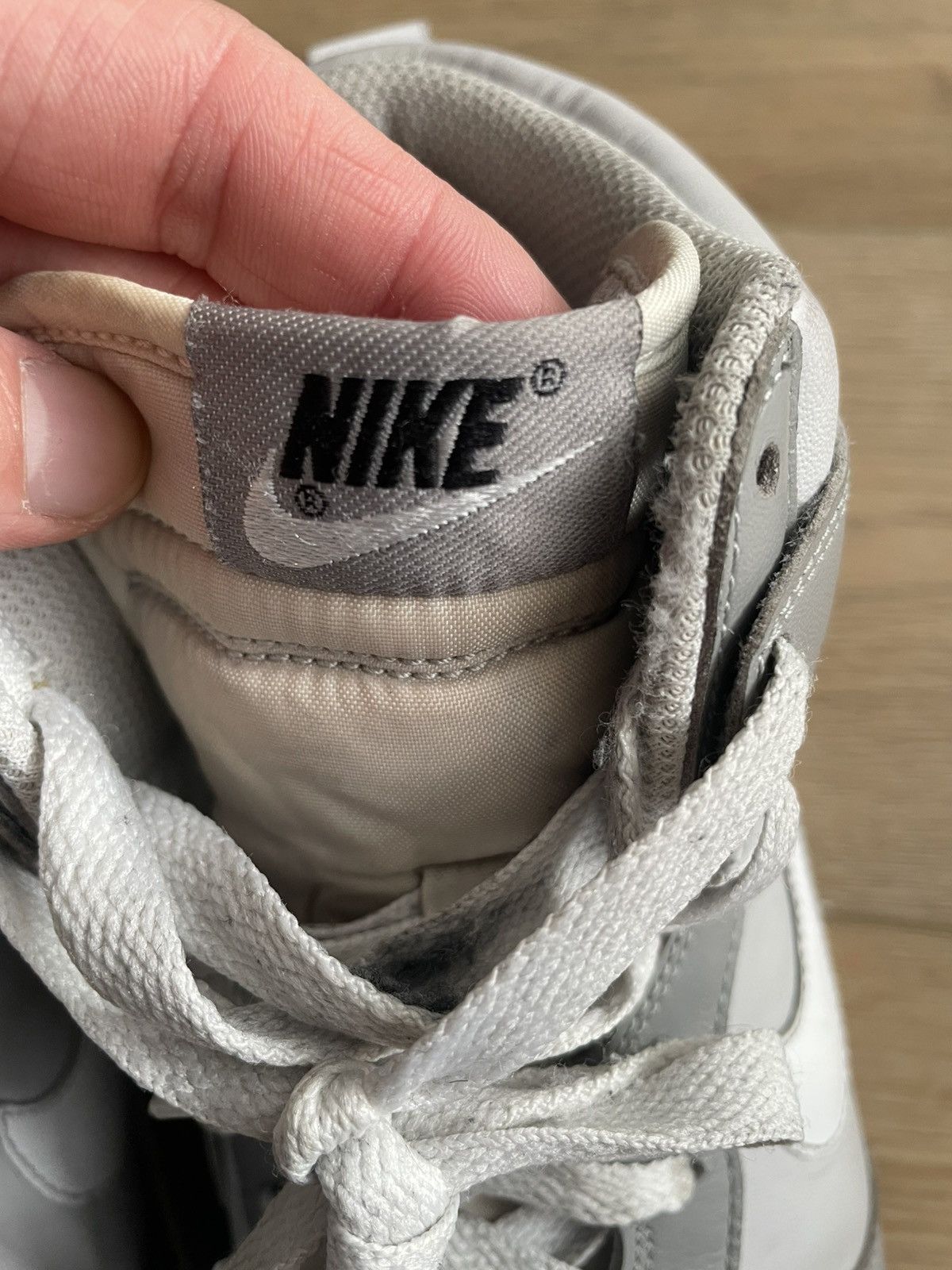 basketcase gallery Nike Dunk High 2008 Grey Steel Size US 9 / EU 42 - 8 Thumbnail