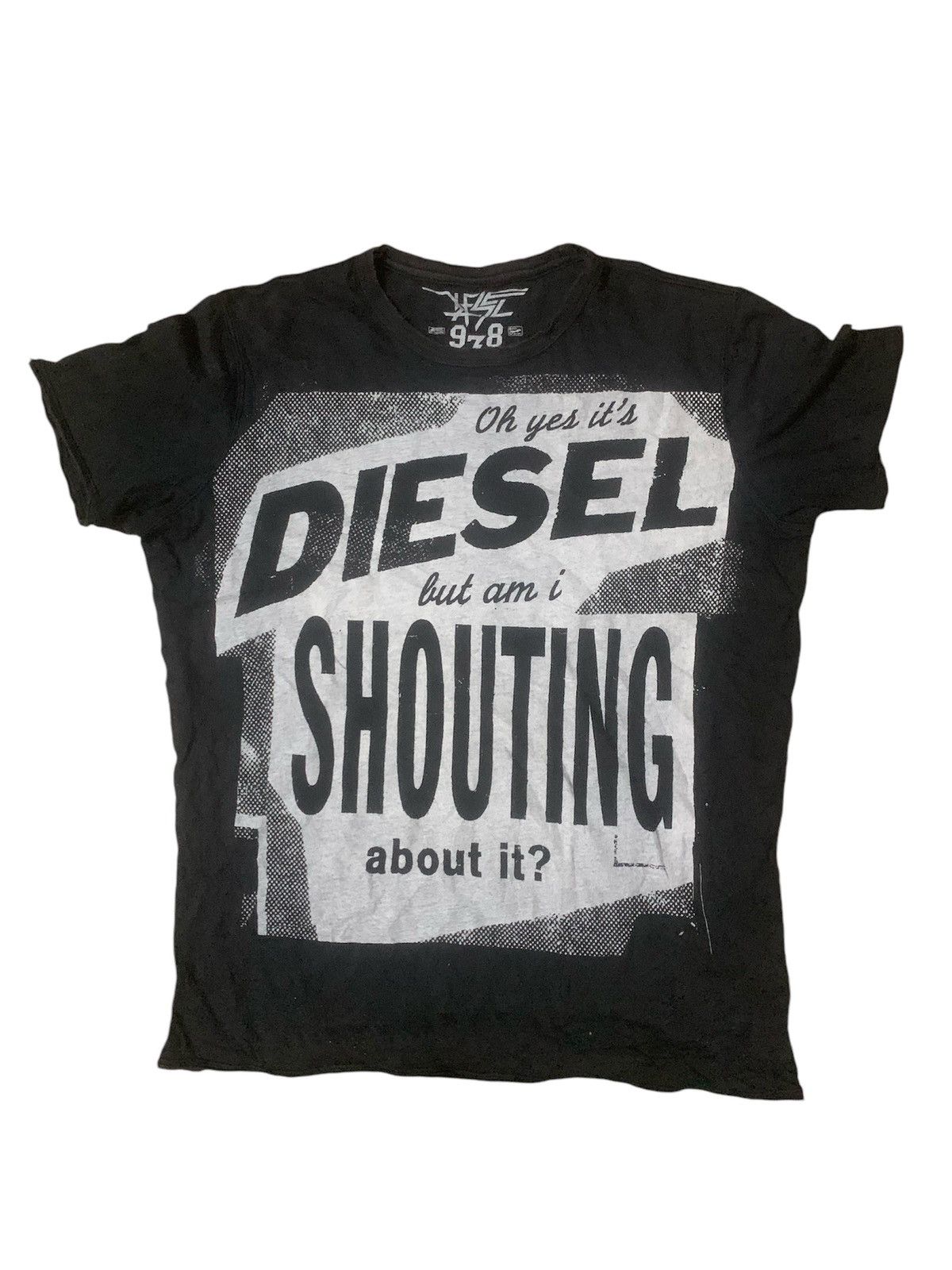 Diesel Nice Diesel Big Printed Spellout Tee Size US M / EU 48-50 / 2 - 1 Thumbnail