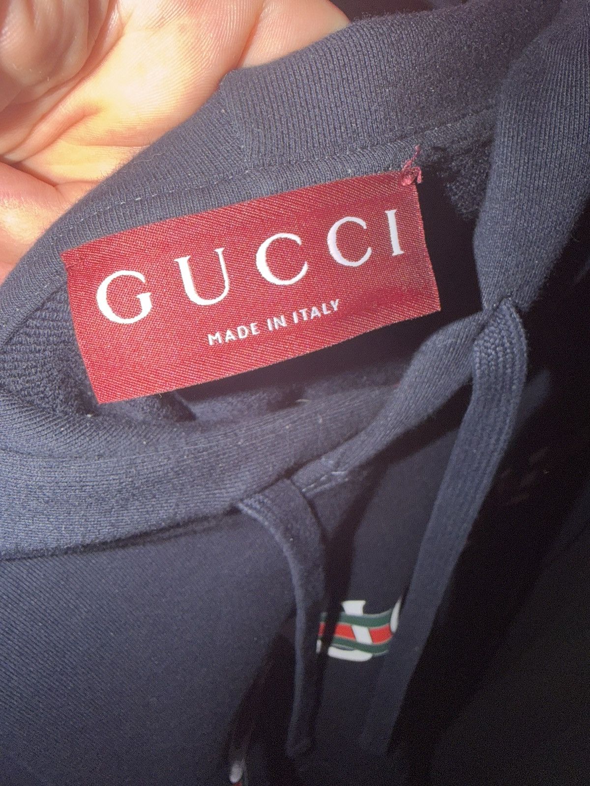 Gucci Gucci Hoodie Pullover Men’s Cotton Long Sleeve Size US XL / EU 56 / 4 - 2 Thumbnail