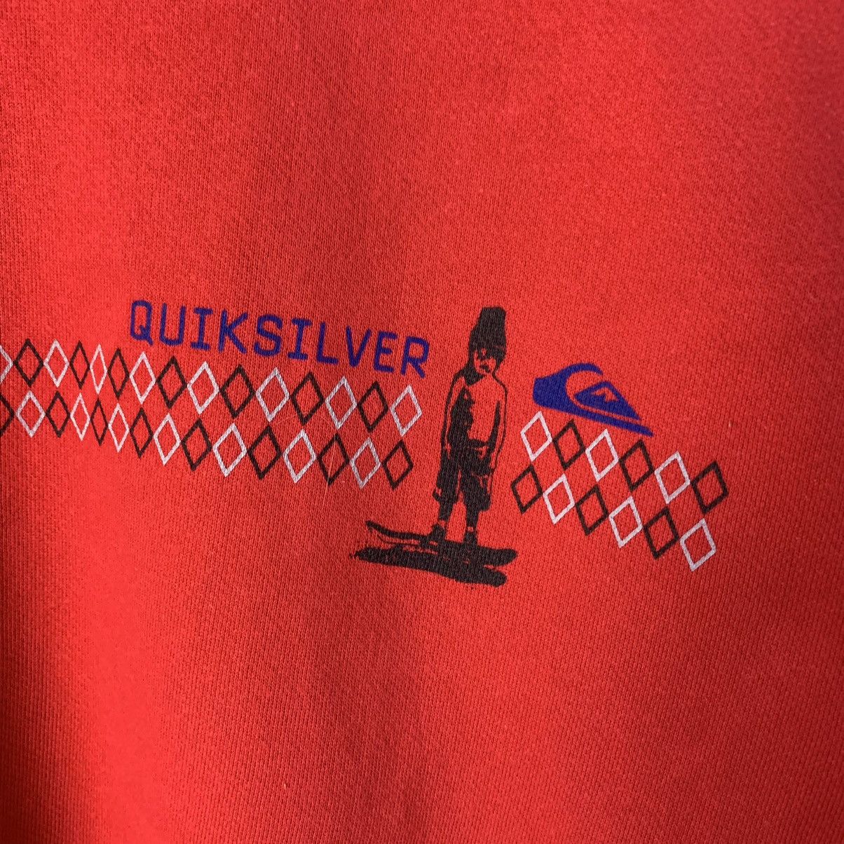 Quiksilver ‘Rare!! Vintage Quiksilver Sweatshirt Size US L / EU 52-54 / 3 - 4 Thumbnail