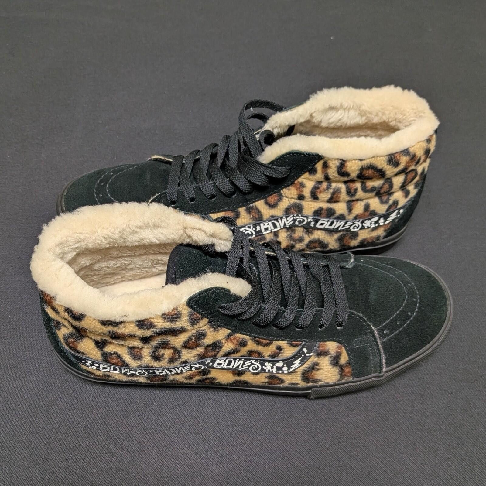 Vans Vans x WTAPS Sk8-Mid S Sherpa Leopard VN-0M5EYS5 US10.5 Size US 10 / EU 43 - 1 Thumbnail