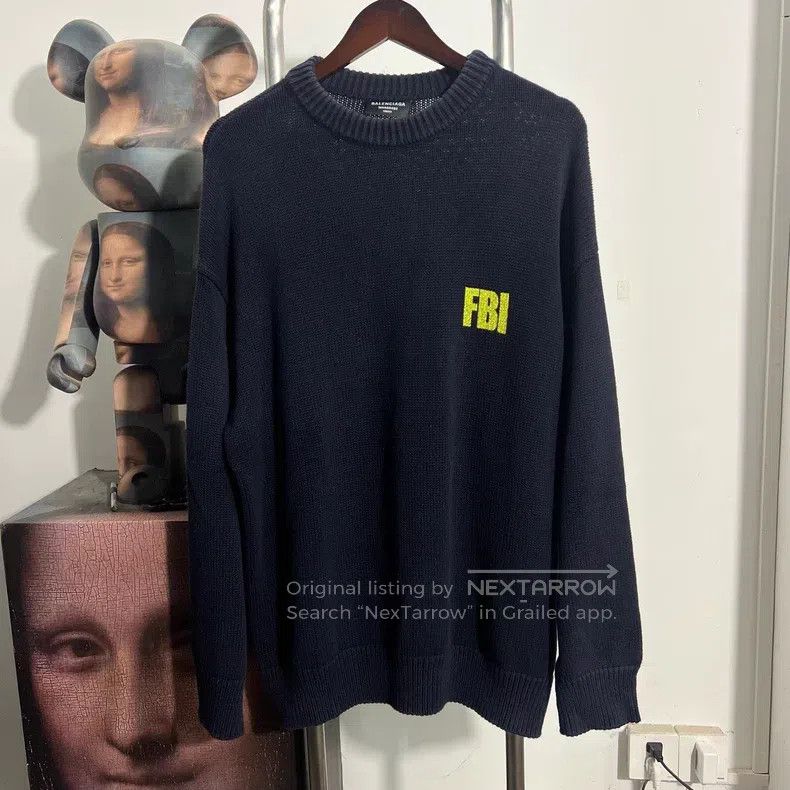 Balenciaga Balenciaga Sweater Size US S / EU 44-46 / 1 - 1 Thumbnail