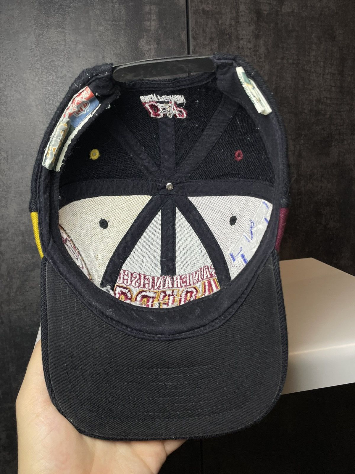 Drew Pearson Rare Vintage Drew Pearson San Francisco 49ers Cap Supreme Size ONE SIZE - 7 Thumbnail
