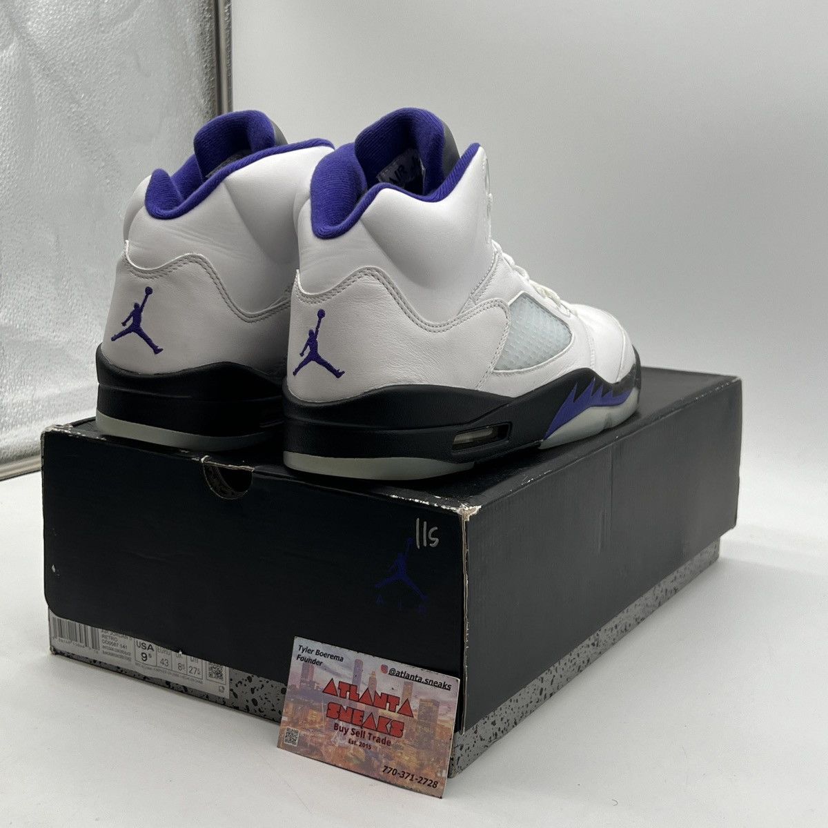 Jordan Brand Air Jordan 5 concord Size US 9.5 / EU 42-43 - 5 Thumbnail