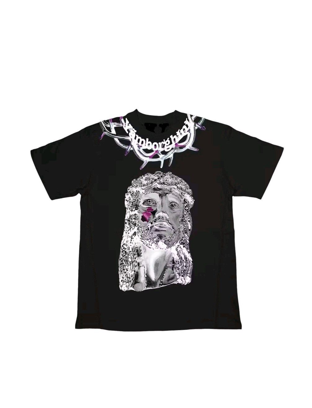 VLONE x Yamborghini Jesus Graphic Black