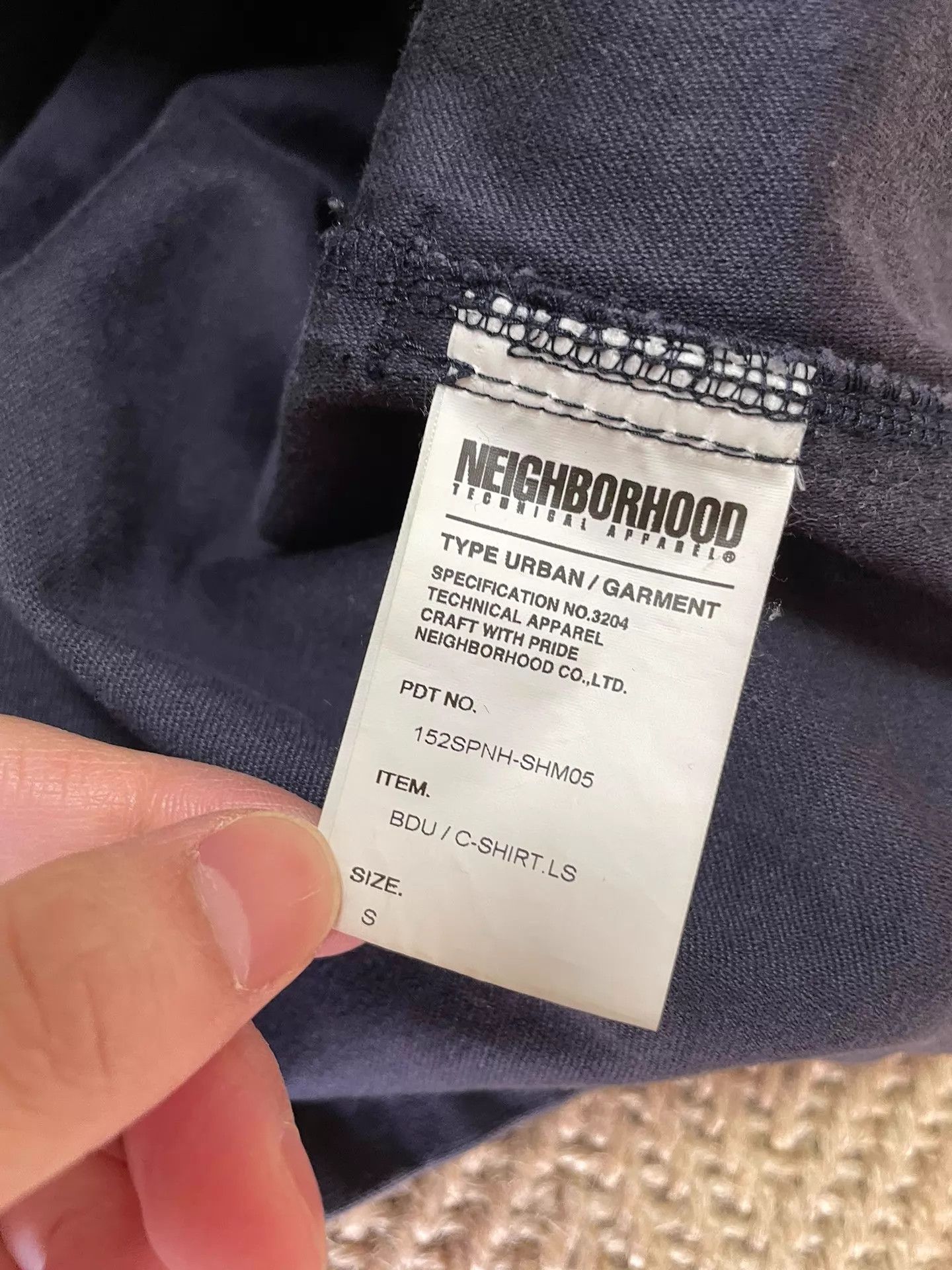 Neighborhood NEIGHBORHOOD 15AW 4-Pkt Washed Distressed BDU Jacket Navy S Size US S / EU 44-46 / 1 - 9 Thumbnail