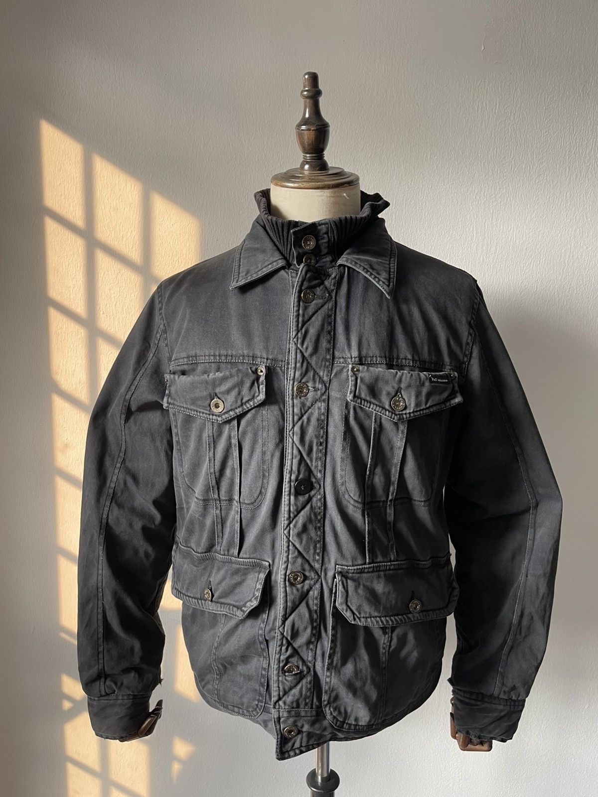 Dolce & Gabbana 2000s Dolce & Gabbana Disstressed Sailor Jacket 11 Size US M / EU 48-50 / 2 - 7 Thumbnail