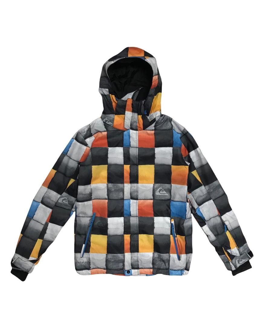 Quiksilver × Vintage STEAL💥RARE DESIGN Quicksilver Boxy Winter Jacket Size US S / EU 44-46 / 1 - 1 Thumbnail