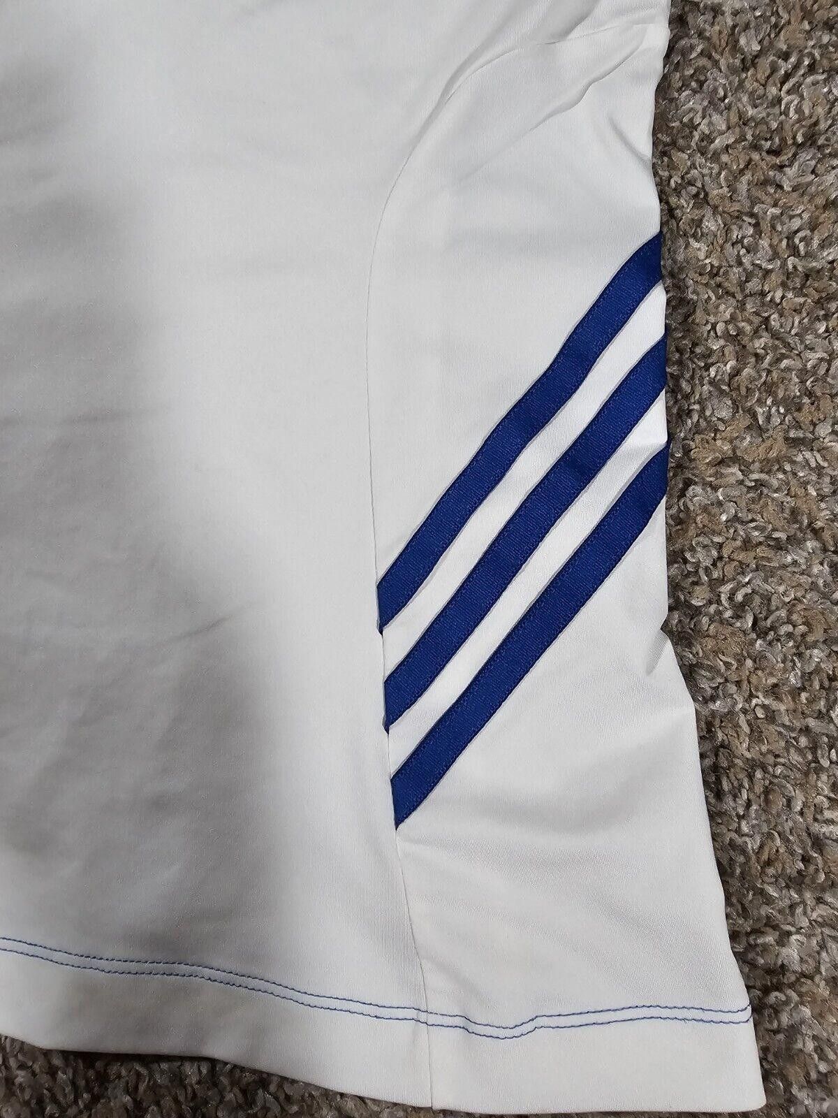 Adidas Adidas CLIMACOOL Womens White Stripe Sleeveless Golf Polo M Size M / US 6-8 / IT 42-44 - 2 Thumbnail