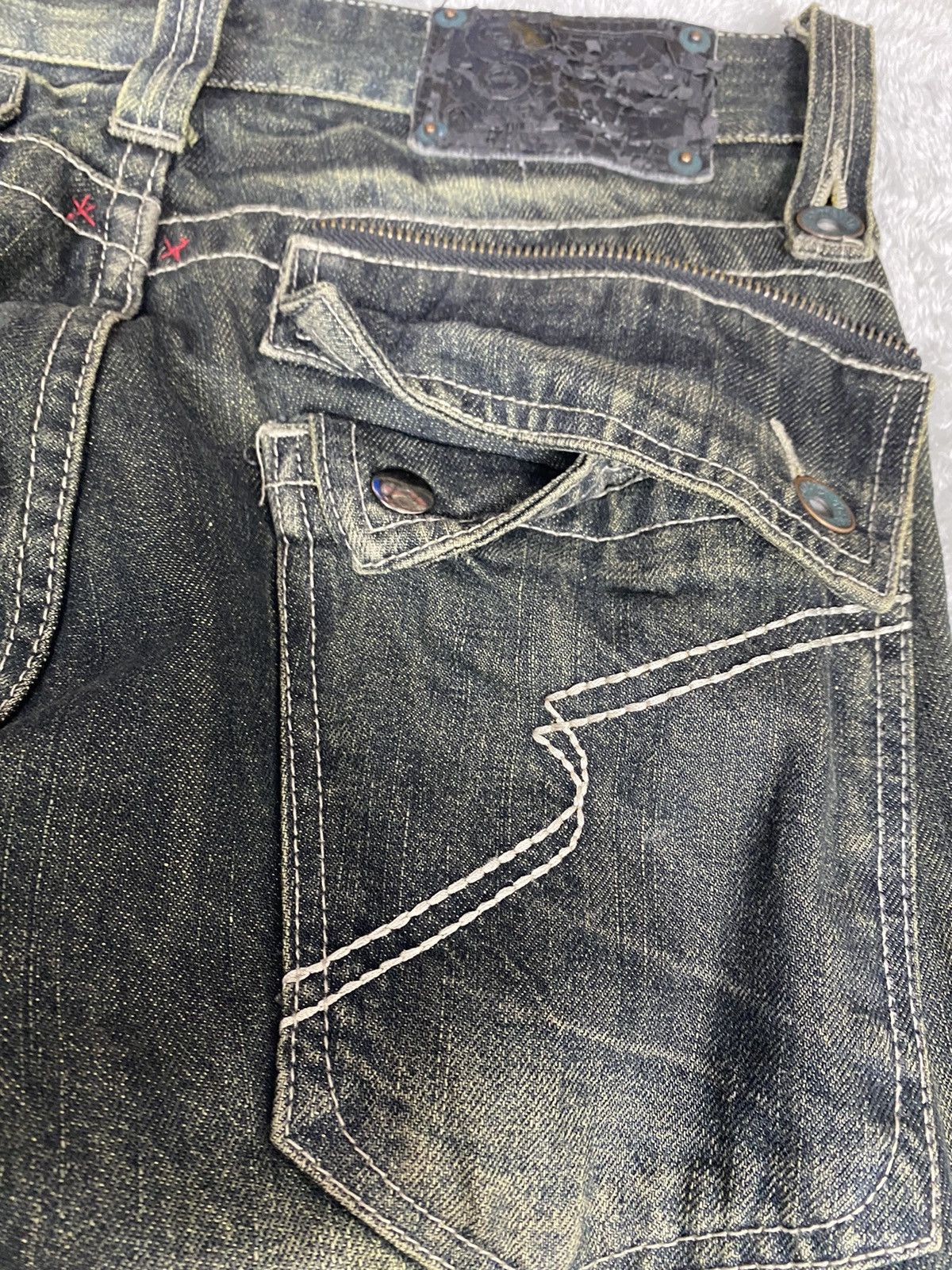 semanticdesign Semantics Design Flare Zipper Jeans. S0320 Size US 29 - 11 Thumbnail