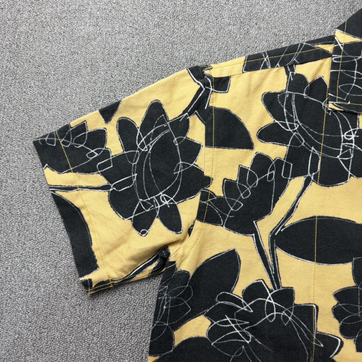 Jacquemus Jacquemus - Jean Camp Collar Printed Blended Shirt Size US S / EU 44-46 / 1 - 4 Thumbnail