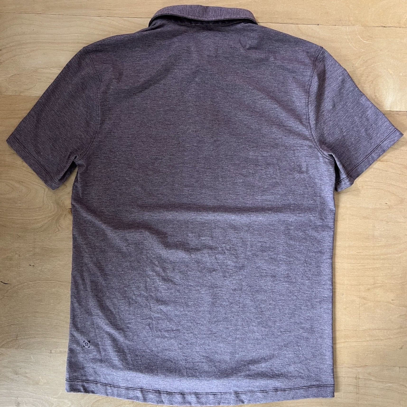 Lululemon Lululemon Evolution Polo Shirt M Purple Casual Cotton Logo Men Polo Shirt M Purple Size US M / EU 48-50 / 2 - 6 Thumbnail