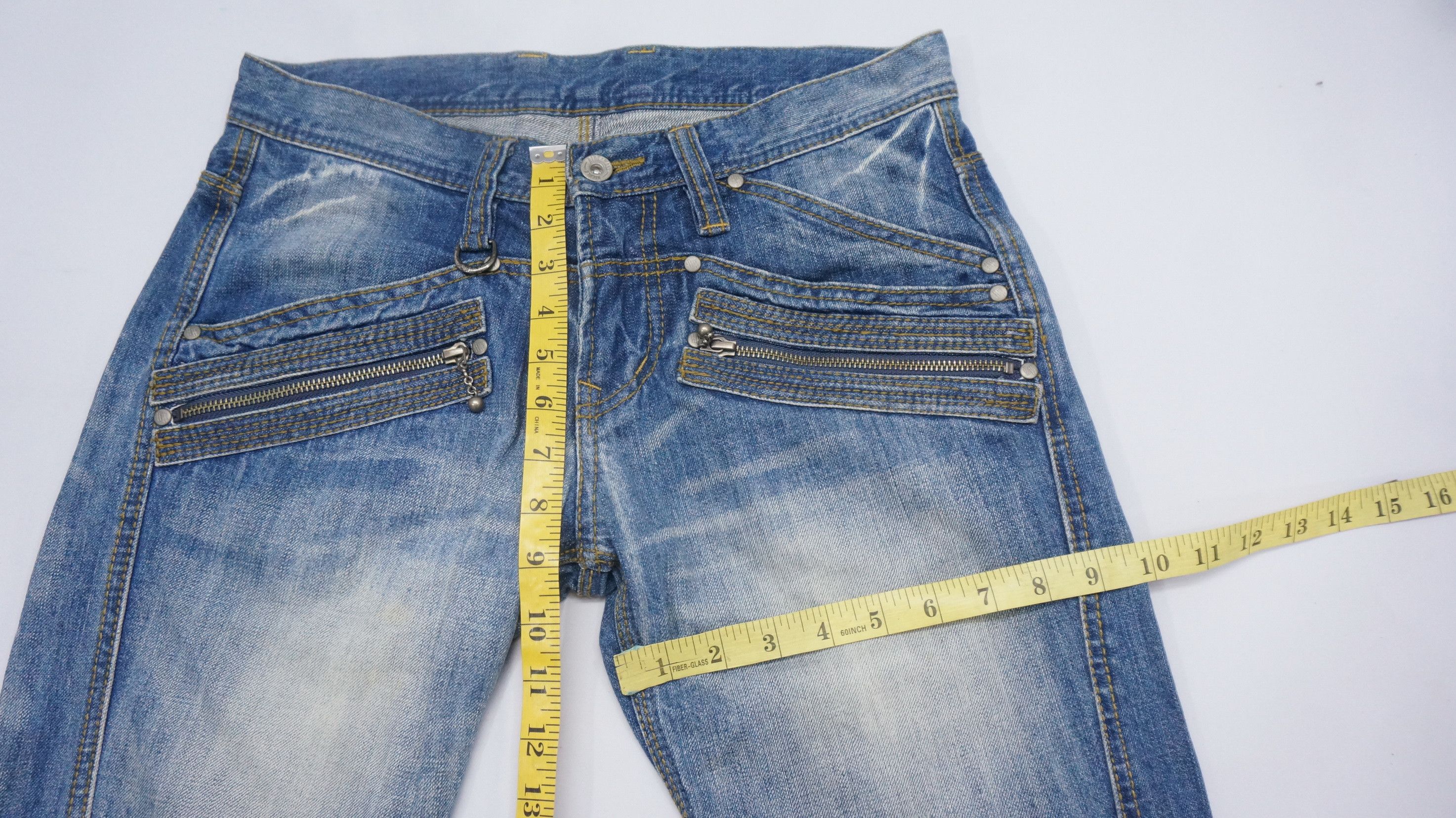HIDEAWAYS Nicole Hideaways Distressed Multipocket Jeans Size US 30 / EU 46 - 8 Thumbnail
