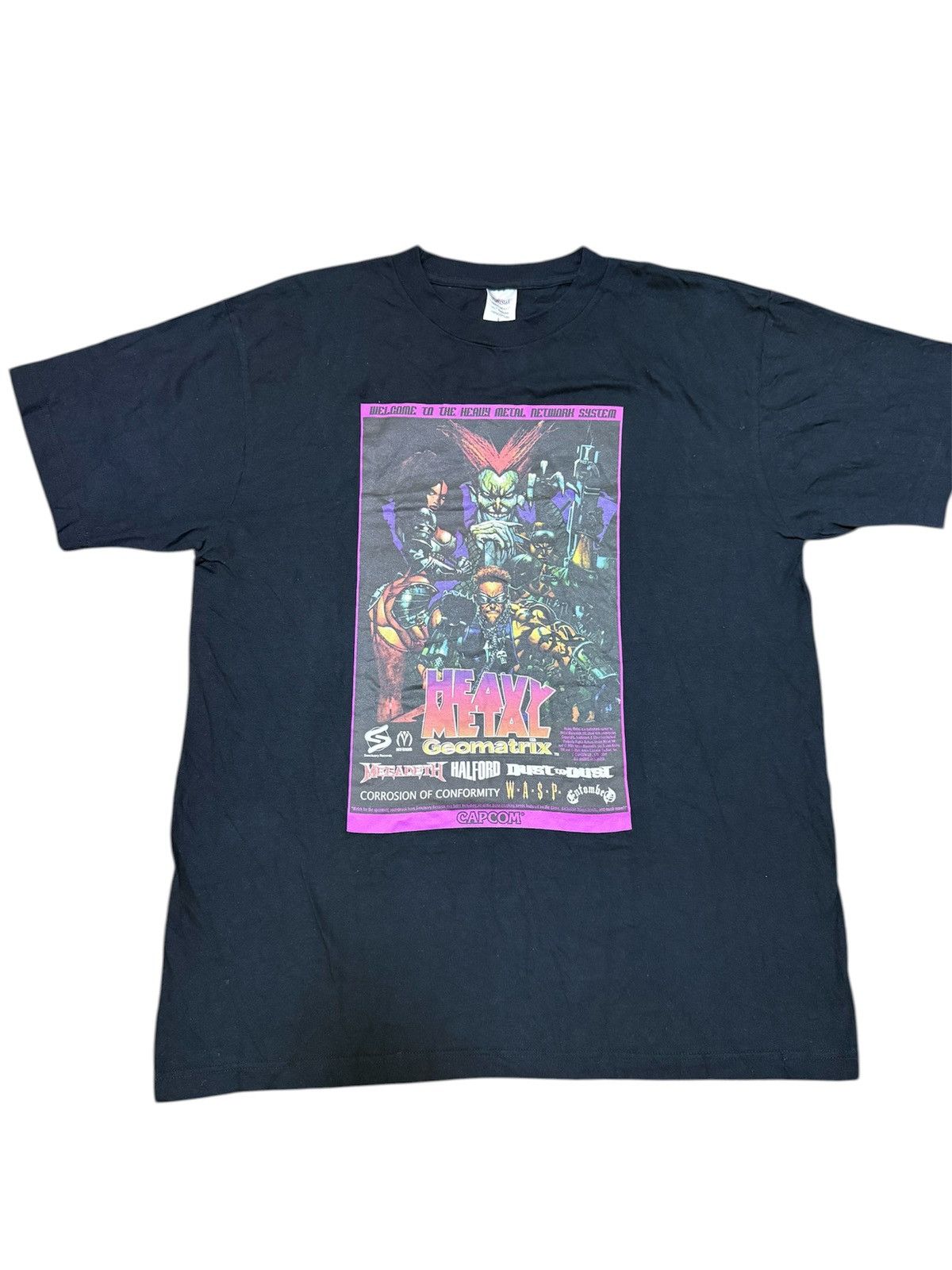 Band Tees Vintage Heavy Metal Geomatrix by Capcom Size US L / EU 52-54 / 3 - 1 Thumbnail