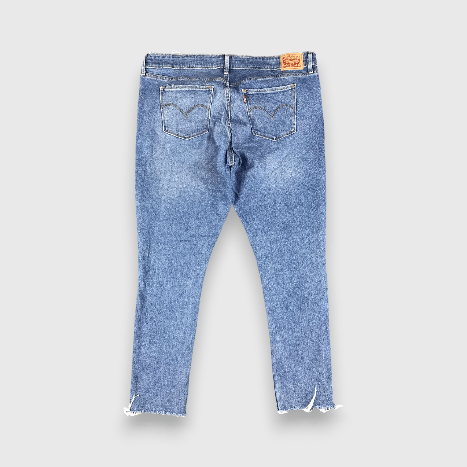 Levi's Vintage Blue Wash Levis Jeans-J2576 Size US 37 - 2 Thumbnail