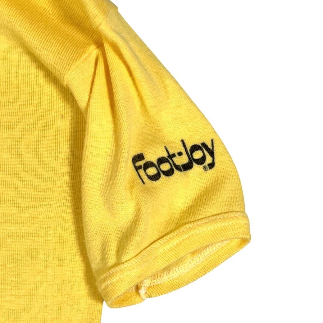 Footjoy VINTAGE FootJoy Shirt Womens XS Yellow Get Tuff Spell Out Golf 70s Size XS / US 0-2 / IT 36-38 - 5 Thumbnail